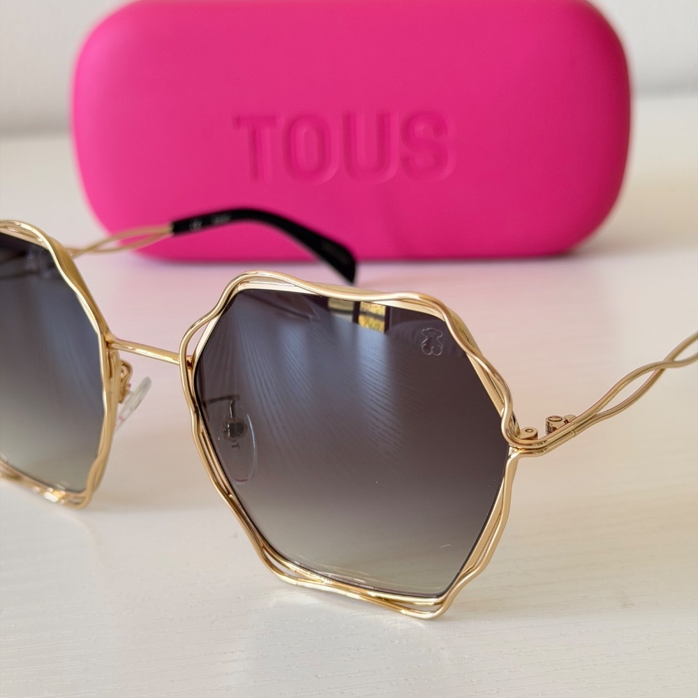 New, Tous STO445 0300, Gold Frame, Authentic - Picture 7 of 12